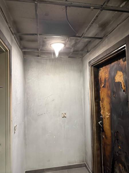 Décontamination post incendie dans le Var 